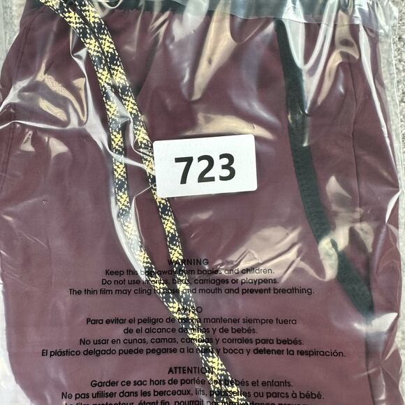 Nike Dri-Fit Trail Dawn Range Running Pants Mens Sz Small Maroon DX0855-681 - Picture 14 of 14